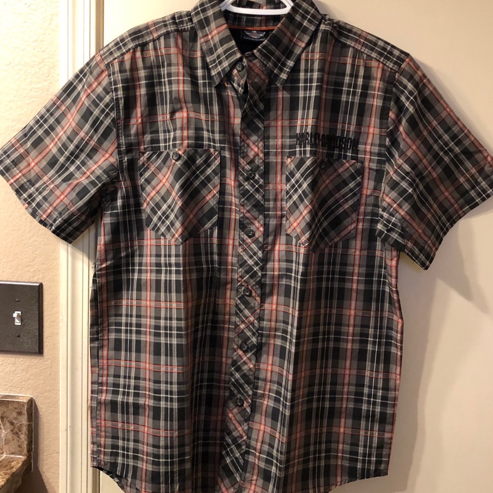 Harley Davidson M Button Up NWOT